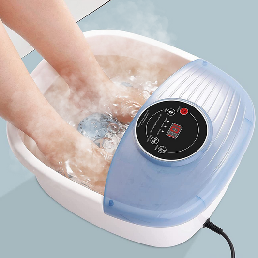 Temperature Controlled Foot Bubble Bath Vibration Massager