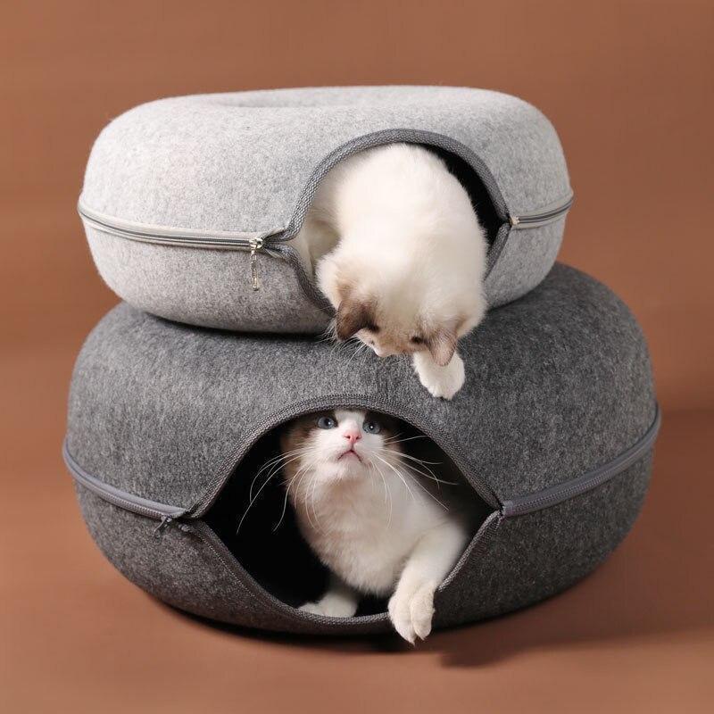 Tunnel Interactive Cat Bed