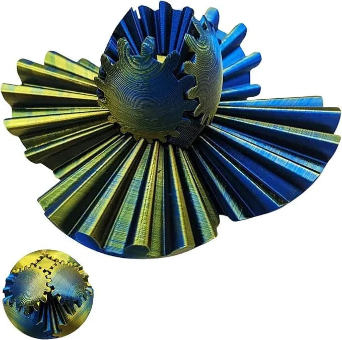 The Steampunk Whirling Wonder Fidget (Gear Ball)