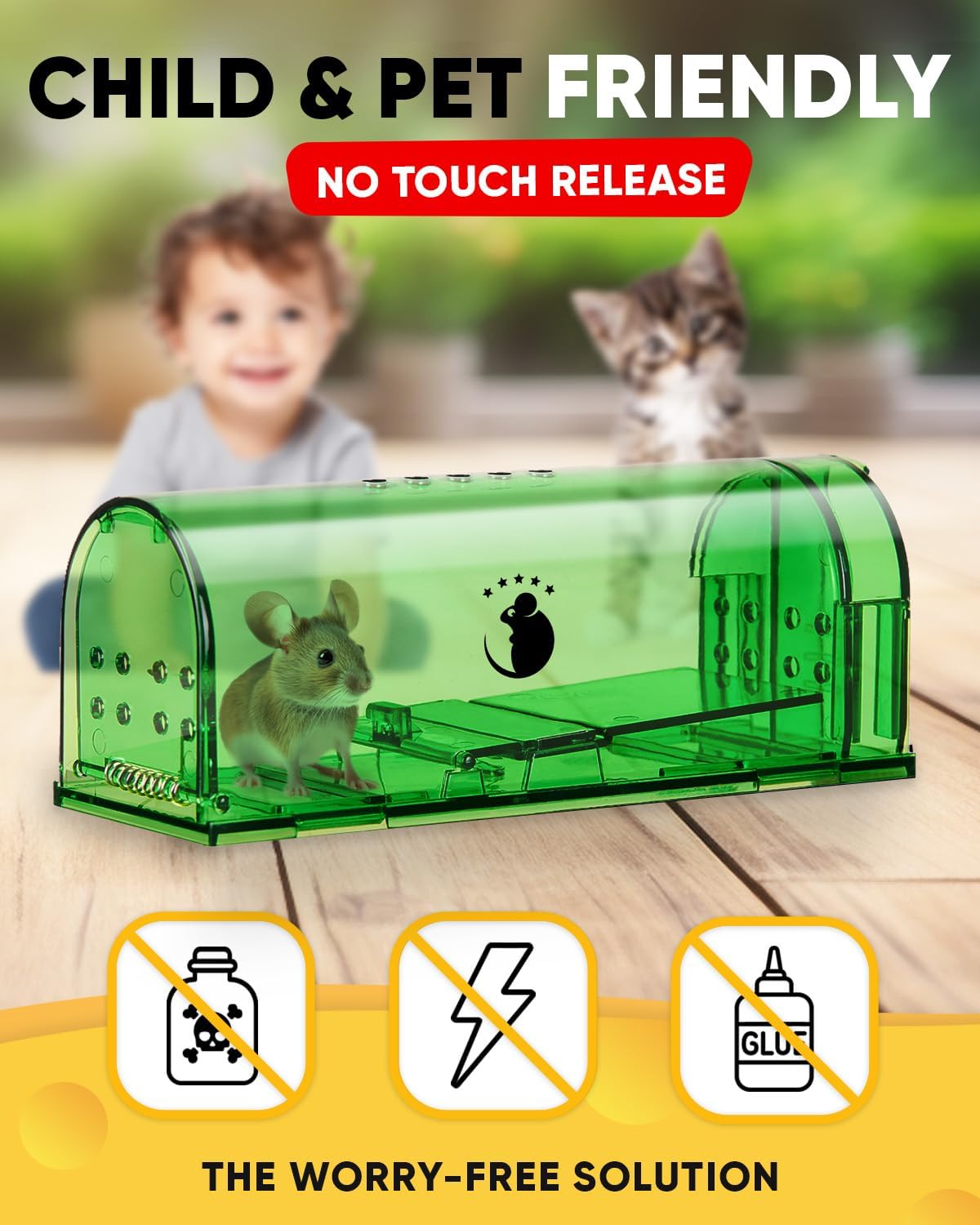 4-Pack Mouse Trap