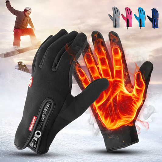 Unisex Heated Winter Sports Thermal Hand Gloves