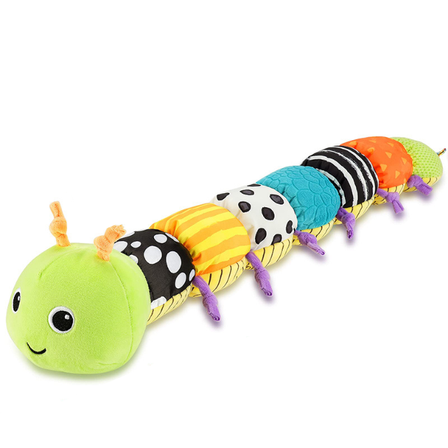 Musical Baby Rattle Stuffed Plush Sensory Caterpillar