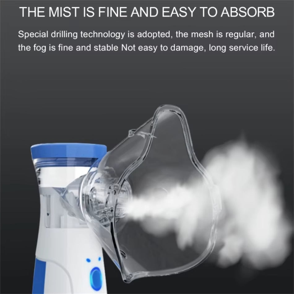 Portable Mini Mesh Nebulizer Adult & Kids