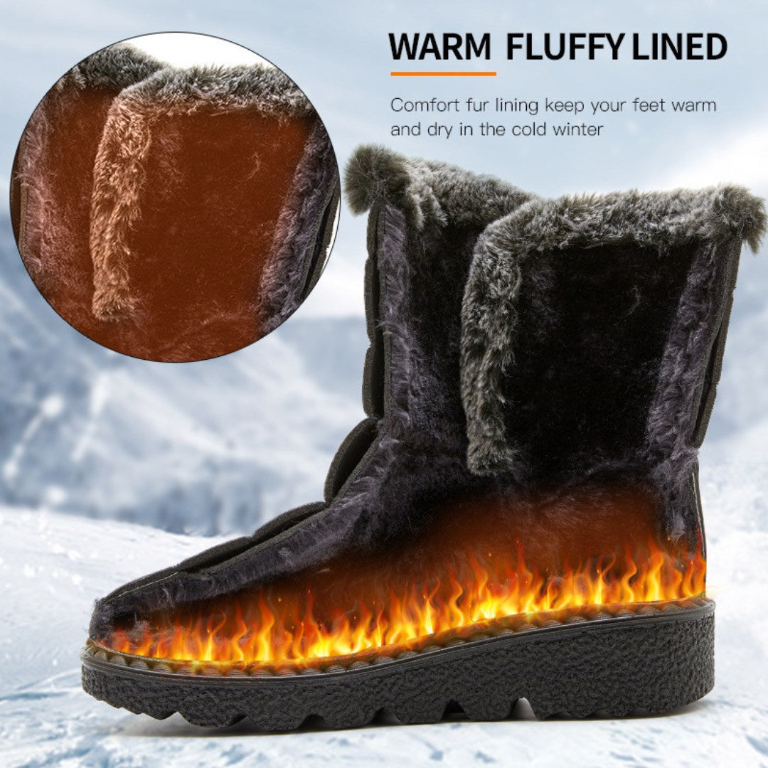 Women’s Waterproof Heeled Snow Boot