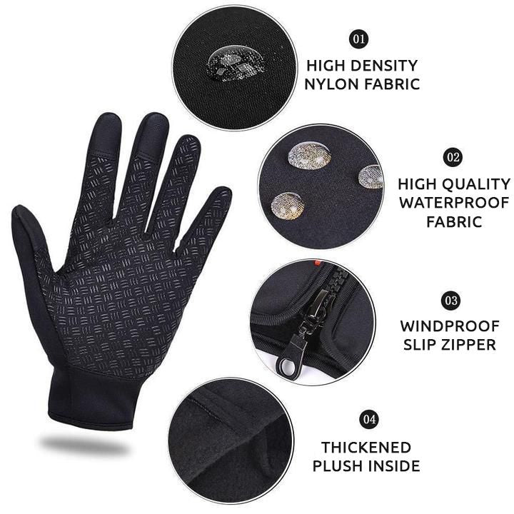 Thermal Gloves - Unisex Touch Screen Winter Gloves