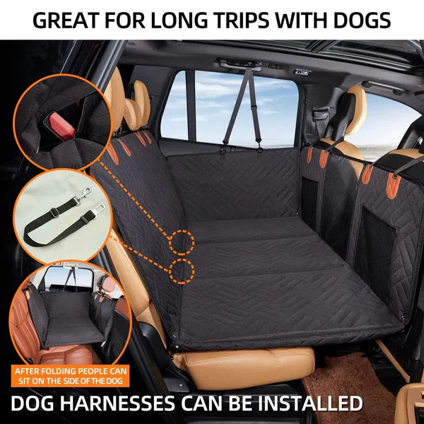 Hard Bottom Car Seat Cover for Dogs