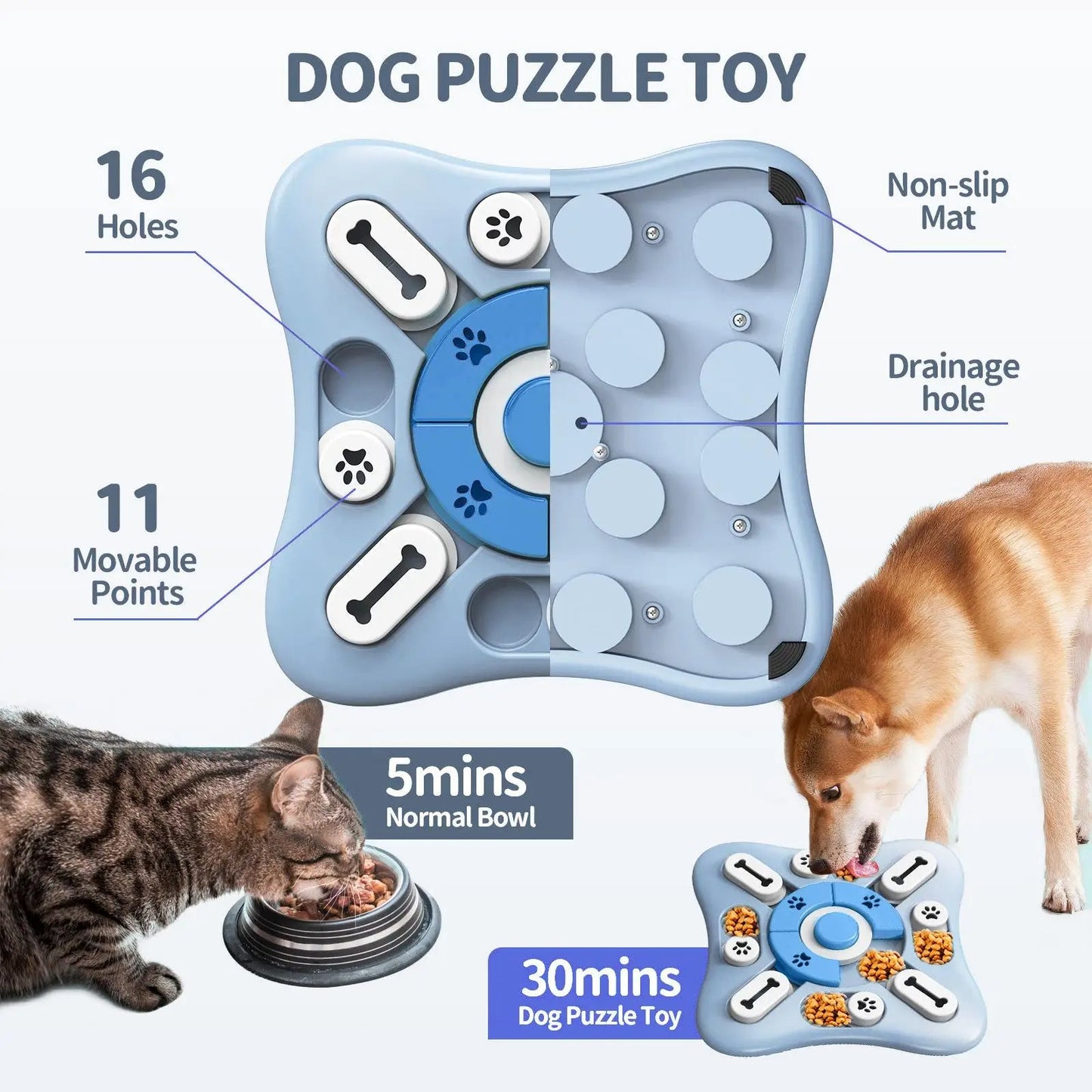 Interactive Dog Toy Slow Feeder