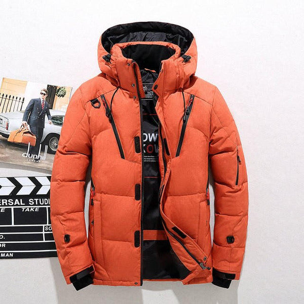 Thermal duck down jacket