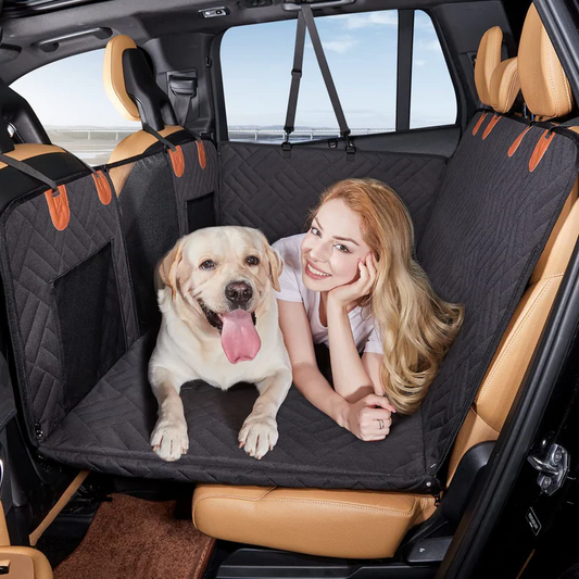 Hard Bottom Car Seat Cover for Dogs