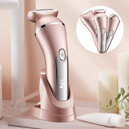 3-in-1 Waterproof Electric Shaver for Women