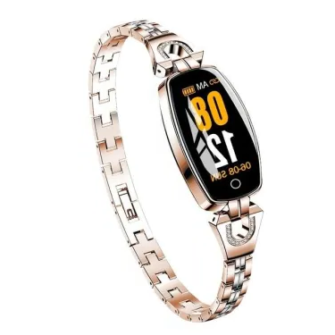 Waterproof Smart Fitness Bracelet w/ HR & BP Monitor For Women