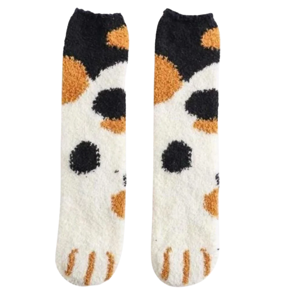 Cat's Paw Winter Socks