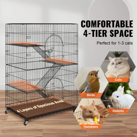 Indoor Cat Cage Enclosure